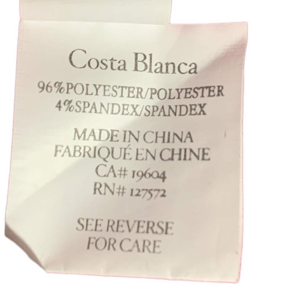 Costa Blanca Pink Strapless Dress Size M - Picture 10 of 16